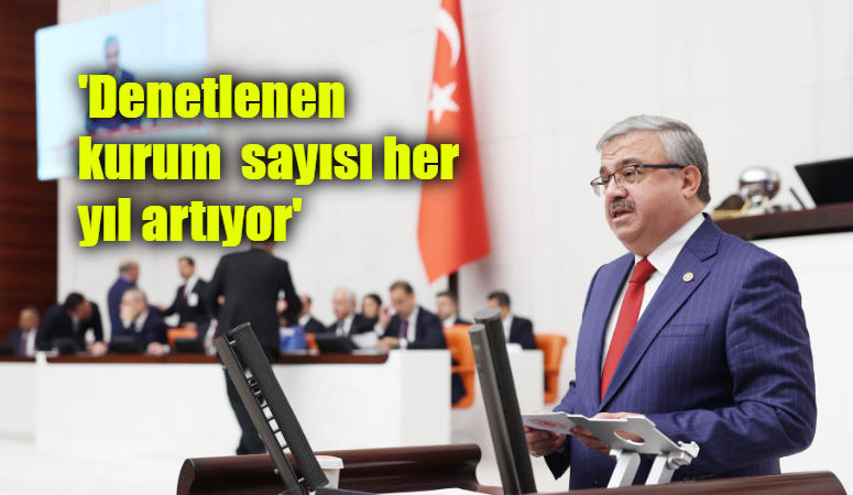 AK Parti Afyon Milletvekili Yurdunuseven, Sayıştay’ın TBMM adına kamu idarelerini