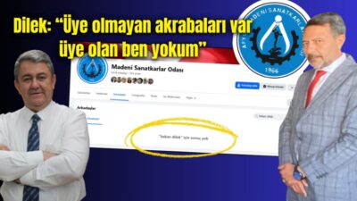 Başkan Adayı Hakan Dilek’ten yönetime sosyal medya tepkisi: “Oda’nın sosyal