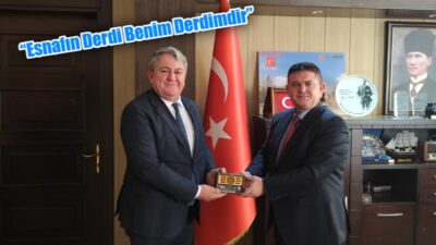 Afyonkarahisar Madeni Sanatkârlar Esnaf Odası Başkan Adayı Hakan Dilek, esnafın