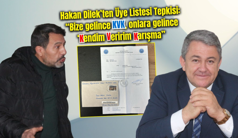 Afyonkarahisar Madeni Sanatkârlar Esnaf Odası Başkan Adayı Hakan Dilek, üye