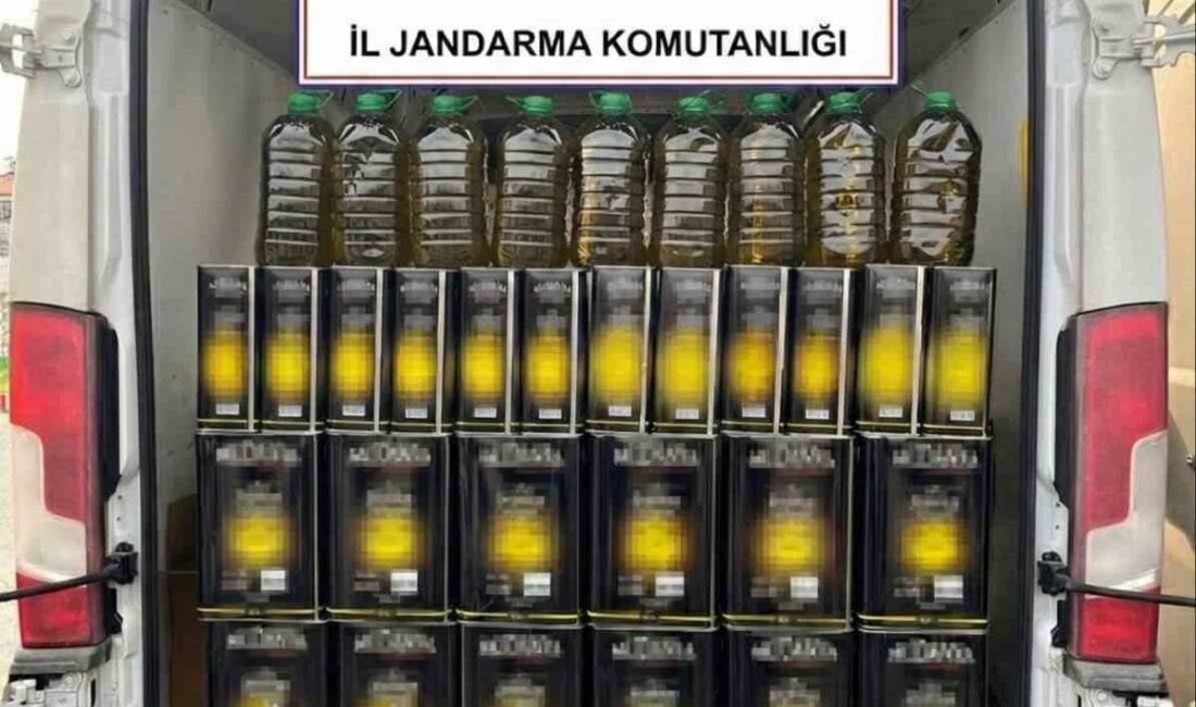 Afyonkarahisar’da jandarma tarafından durdurulan bir kamyonette yapılan aramada 655 litre