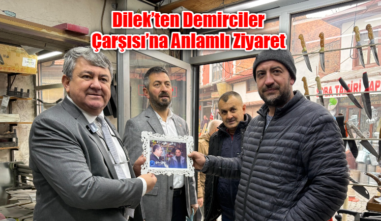 Madeni Sanatkarlar Esnaf Odası Başkan Adayı Hakan Dilek, seçim çalışmaları