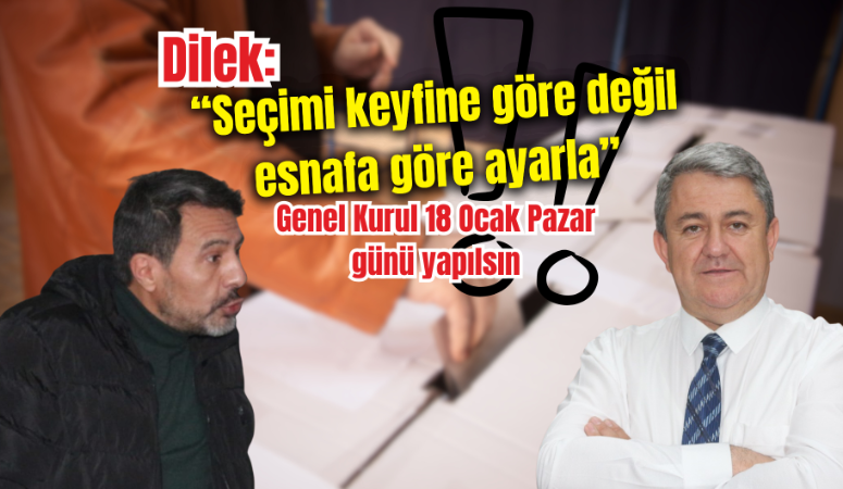Madeni Sanatkârlar Odasında başkanlık seçiminin 17 Ocak Cumartesi günü yapılacağının