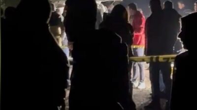 Osmaniye’de asri mezarlık içerisinde park halindeki bir otomobilde iki gencin