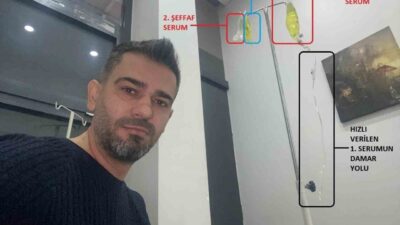 Afyonkarahisar’da geçtiğimiz yaptırdığı sarı serum sonrası fenalaşan ve kaldırıldığı hastanede