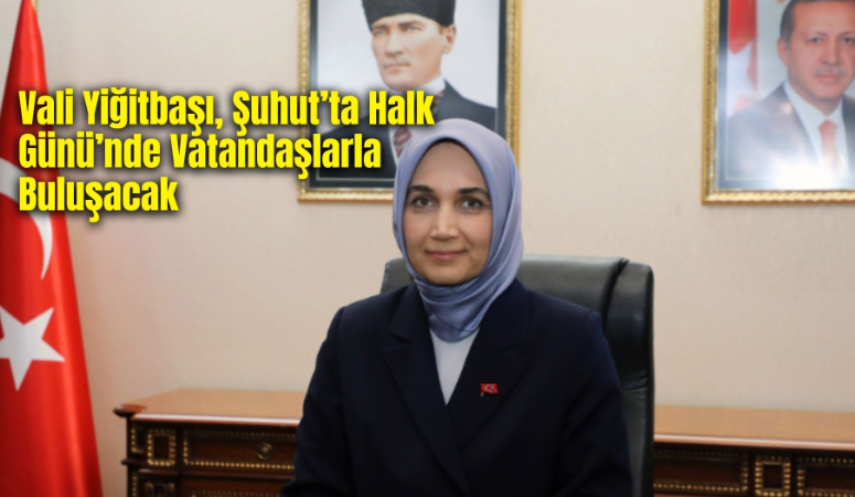 Afyonkarahisar Valisi Doç. Dr. Kübra Güran Yiğitbaşı, 26 Aralık Cuma