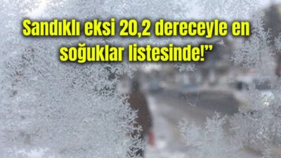 Meteoroloji verilerine göre Türkiye genelinde etkili olan dondurucu soğuklar birçok