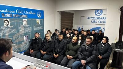 Afyonkarahisar Ülkü Ocakları olarak her hafta düzenlenen 2025 Güz Dönemi Eğitim