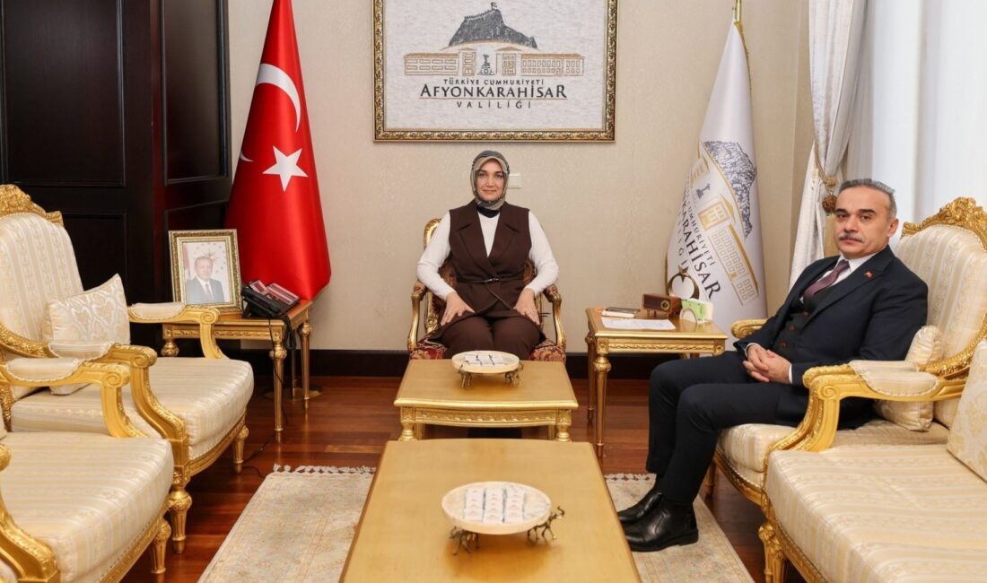 Afyonkarahisar Cumhuriyet Başsavcısı Mehmet Patlak, Valimiz Doç. Dr. Kübra Güran