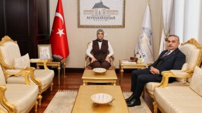 Afyonkarahisar Cumhuriyet Başsavcısı Mehmet Patlak, Valimiz Doç. Dr. Kübra Güran
