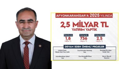 AK Parti Afyonkarahisar Milletvekili Hasan Arslan, Ulaştırma ve Altyapı Bakanlığının