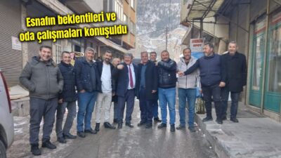 Afyonkarahisar Madeni Sanatkârlar Esnaf Odası Başkan Adayı Hakan Dilek, seçim