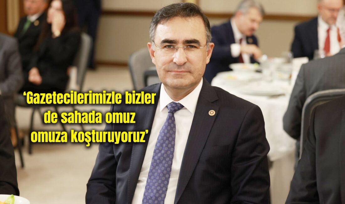 AK Parti Afyonkarahisar Milletvekili Hasan Arslan, 10 Ocak Çalışan Gazeteciler