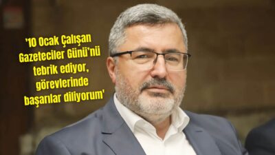 AK Parti Afyonkarahisar Milletvekili Ali Özkaya, 10 Ocak Çalışan Gazeteciler