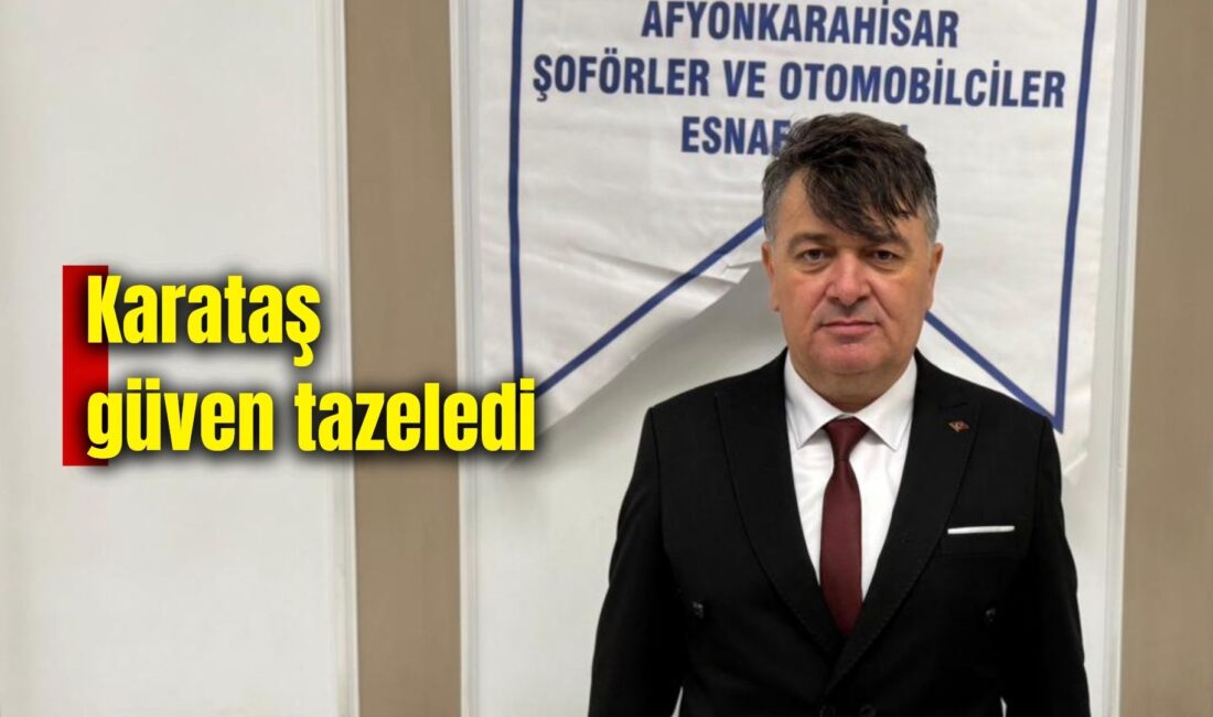 Afyonkarahisar Şoförler ve Otomobilciler Esnaf Odası Olağan Genel Kurulu gerçekleştirildi.
