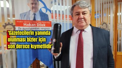 Afyonkarahisar Belediye Başkanı Burcu Köksal, 10 Ocak Çalışan Gazeteciler Günü