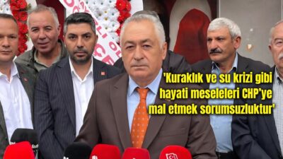 CHP Afyonkarahisar İl Başkanı Hasan Karadeniz, Afyonkarahisar AK Parti Milletvekili