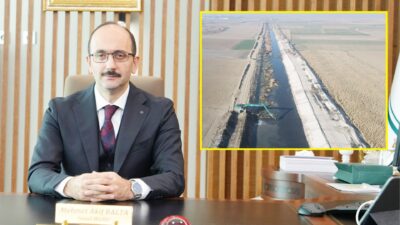 Devlet Su İşleri Genel Müdürü Mehmet Akif Balta, Afyonkarahisar’daki Akarçay’da