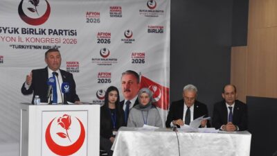 Büyük Birlik Partisi Afyonkarahisar İl Başkanlığı’nın olağan genel kurulu, yoğun