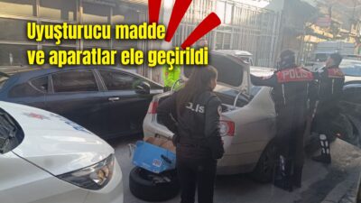 Afyonkarahisar’da uyuşturucuyla mücadele kapsamında Emniyet Müdürlüğü ekiplerince operasyon düzenlendi. Alınan