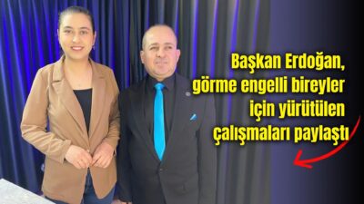 Altınokta Körler Derneği Afyonkarahisar Şube Başkanı Hakan Erdoğan, Afyonşehir’de yayımlanan,
