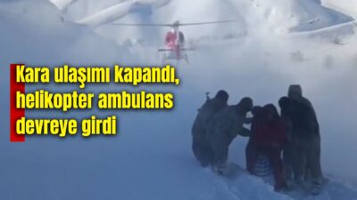 Sağlık Bakanı Prof. Dr. Kemal Memişoğlu, yoğun kar yağışı nedeniyle