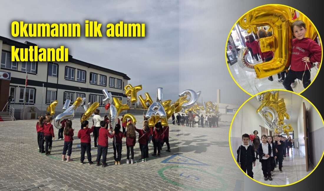 Afyonkarahisar Selçuklu Mahallesi, Mehmet Gençler İlkokulu’nda düzenlenen Okuma Bayramı etkinliği,