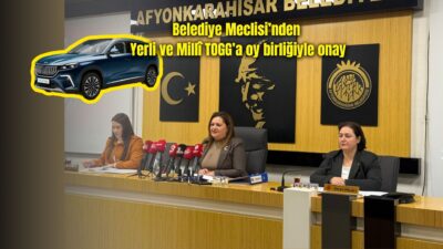 Afyonkarahisar Belediye Meclisi, Belediye Başkanı Burcu Köksal başkanlığında yapılan toplantıda