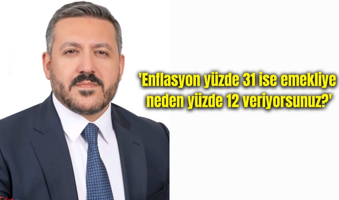 Anahtar Parti Afyonkarahisar İl Başkanı Üzeyir Aladağ, emeklilere verilen zam
