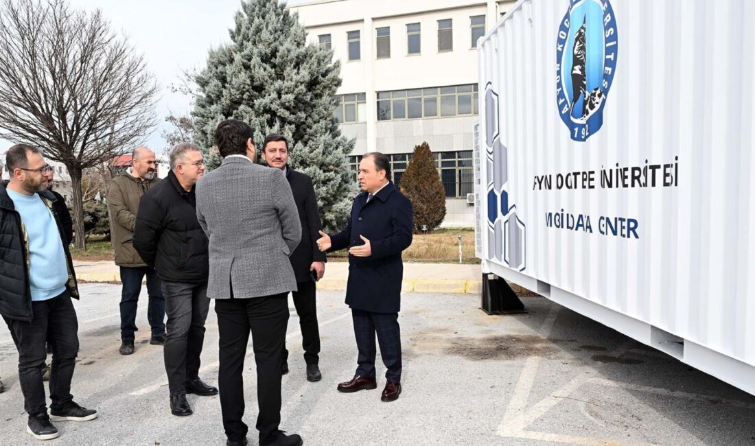 Afyon Kocatepe Üniversitesi (AKÜ) Rektörü Prof. Dr. Mehmet Karakaş, AKÜ’nün