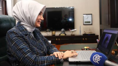 Afyonkarahisar’ın simge yapılarından Karahisar Kalesinin yer aldığı fotoğraf, Anadolu Ajansı