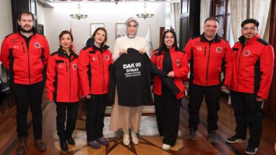 Afyonkarahisar Valisi Doç. Dr. Kübra Güran Yiğitbaşı, Dinar Arama Kurtarma