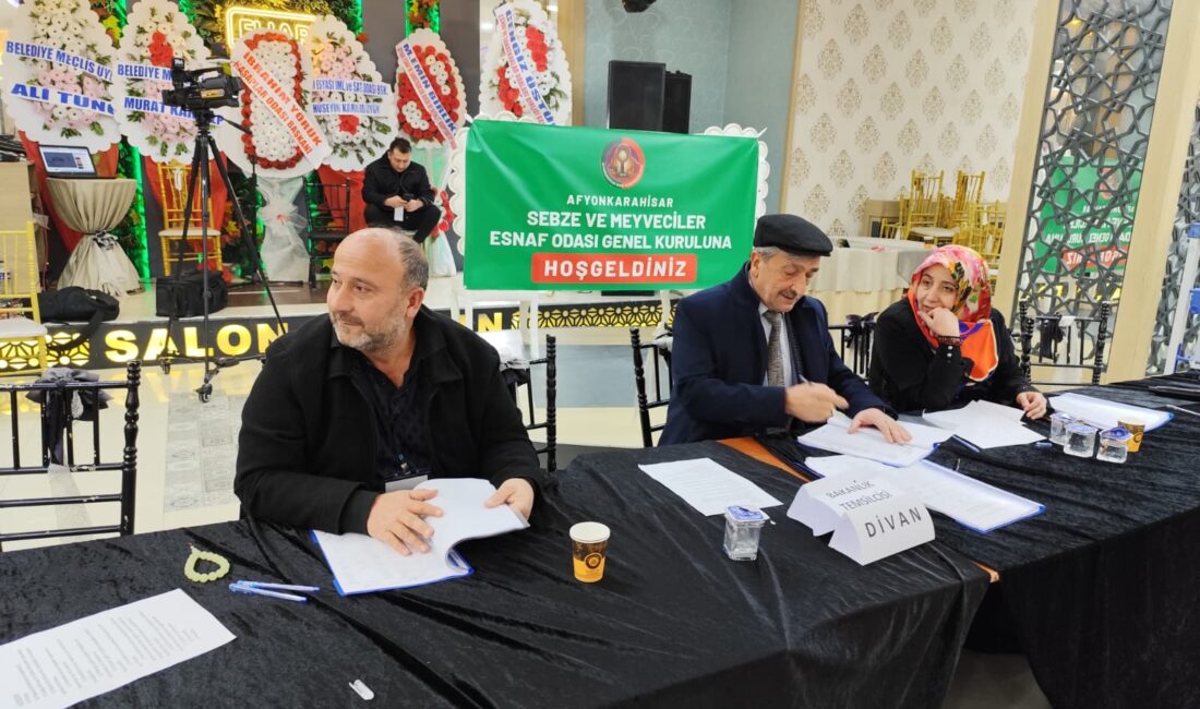 Sebzeciler ve Meyveciler Odası Genel Kurulu’nda başkanlık için 5 aday