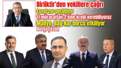Afyonkarahisar Kahveciler ve Emlakçılar Odası Olağan Genel Kurulu’nda konuşan Esnaf