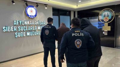 Afyonkarahisar’da kurdukları sahte internet sitesi üzerinden bir vatandaşı ev satma