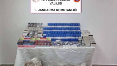 Afyonkarahisar’da jandarma tarafından gerçekleştirilen operasyonda yaklaşık 18 bin adet dolu