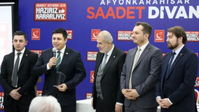 Saadet Partisi Afyonkarahisar İl Gençlik Kolları Başkanlığı'nı 3 yıldır sürdüren