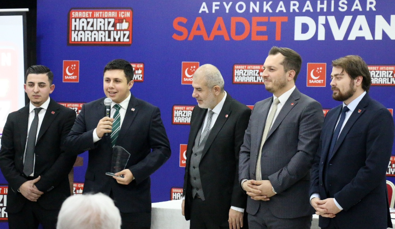 Saadet Partisi Afyonkarahisar İl Gençlik Kolları Başkanlığı'nı 3 yıldır sürdüren