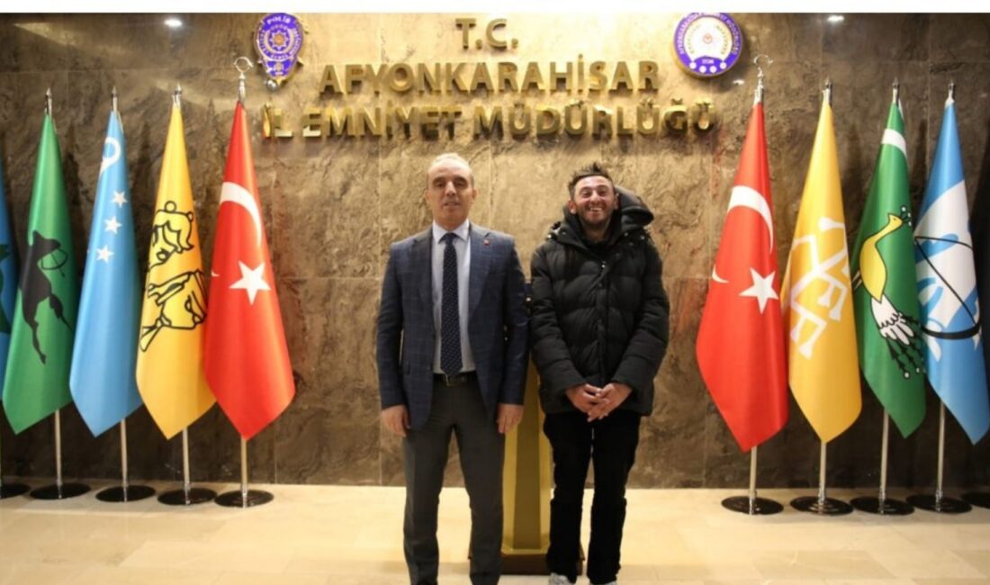 Afyonkarahisar Emniyet Müdürlüğü, sosyal medya üzerinden yaptığı paylaşımla İl Emniyet