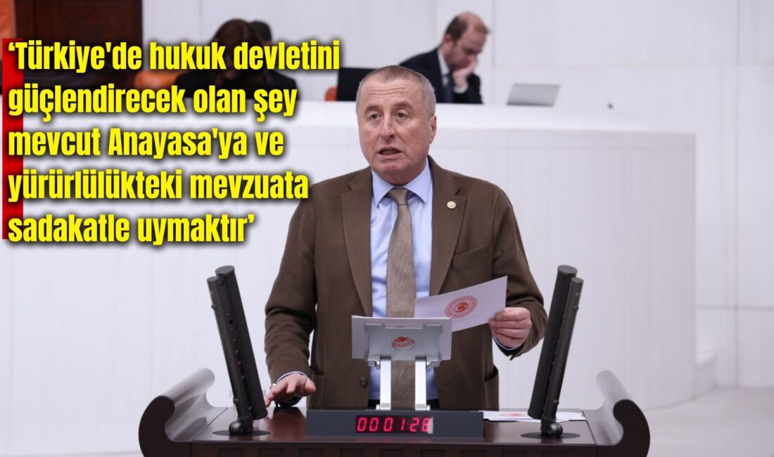 İYİ Parti Genel Başkan Yardımcısı ve Afyon Milletvekili Olgun, TBMM’de
