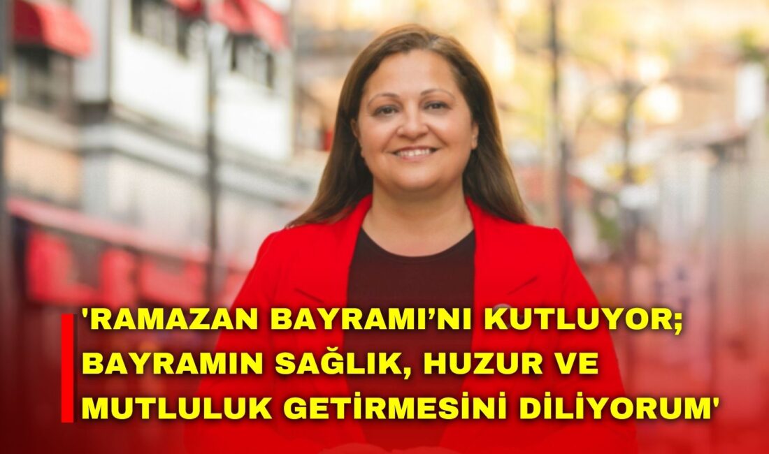 Afyonkarahisar Belediye Başkanı Burcu Köksal, Ramazan Bayramı dolayısıyla bir mesaj