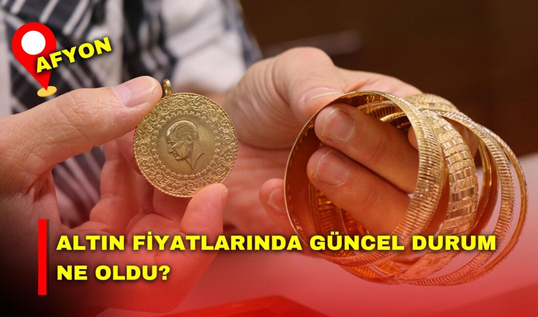 Afyonşehir Gazetesi’nin edindiği bilgilere göre altın piyasasında hareketlilik sürüyor.