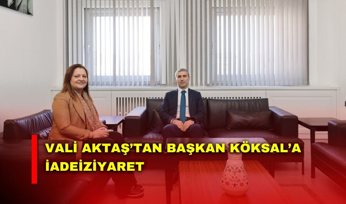 Afyonkarahisar Valisi Dr. Naci Aktaş, Afyonkarahisar Belediye Başkanı Burcu Köksal’ı