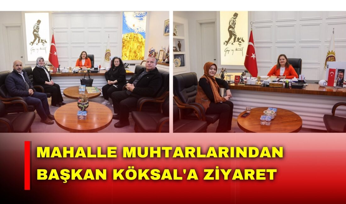 Afyonkarahisar Belediye Başkanı Burcu Köksal, şehirdeki mahallelerin sorunlarını ve ihtiyaçlarını