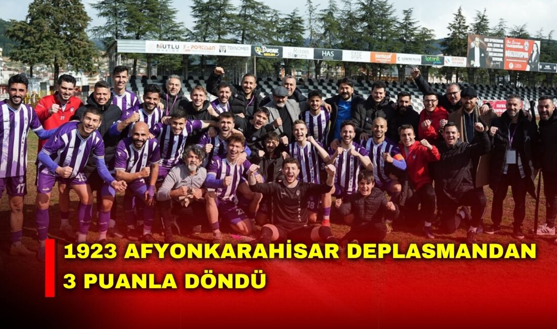Bölgesel Amatör Lig 7.Grup’ta mücadele eden Afyonkarahisar temsilcisi 1923 Afyonkarahisar