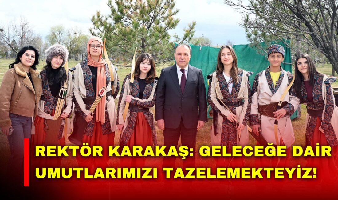 AKÜ Rektörü Prof. Dr. Karakaş, Barış Manço Şölen Alanında gerçekleştirilen