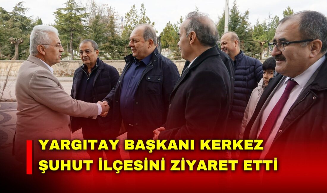 Yargıtay 6. Ceza Dairesi İçtihat Çalıştayı’na katılmak üzere Afyonkarahisar’a gelen