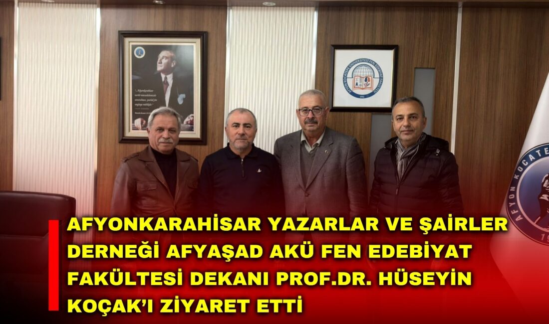 Afyonkarahisar Yazarlar ve Şairler Derneği Yönetim kurulu üyeleri ve dernek