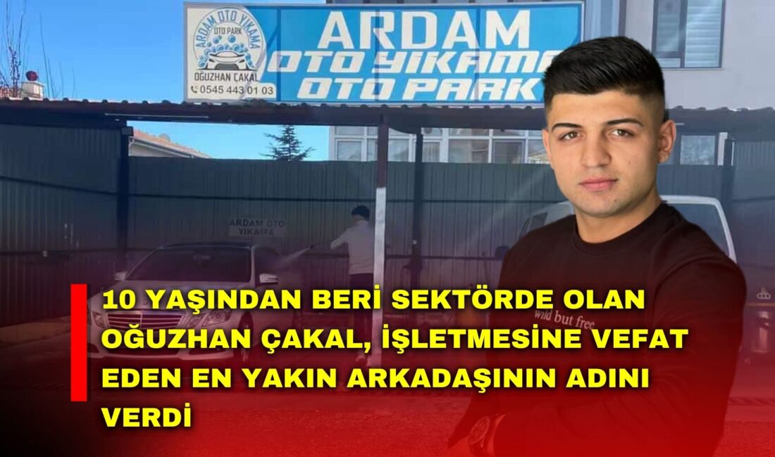 10 yaşından beri oto yıkama sektöründe çalışan Oğuzhan Çakal, trafik