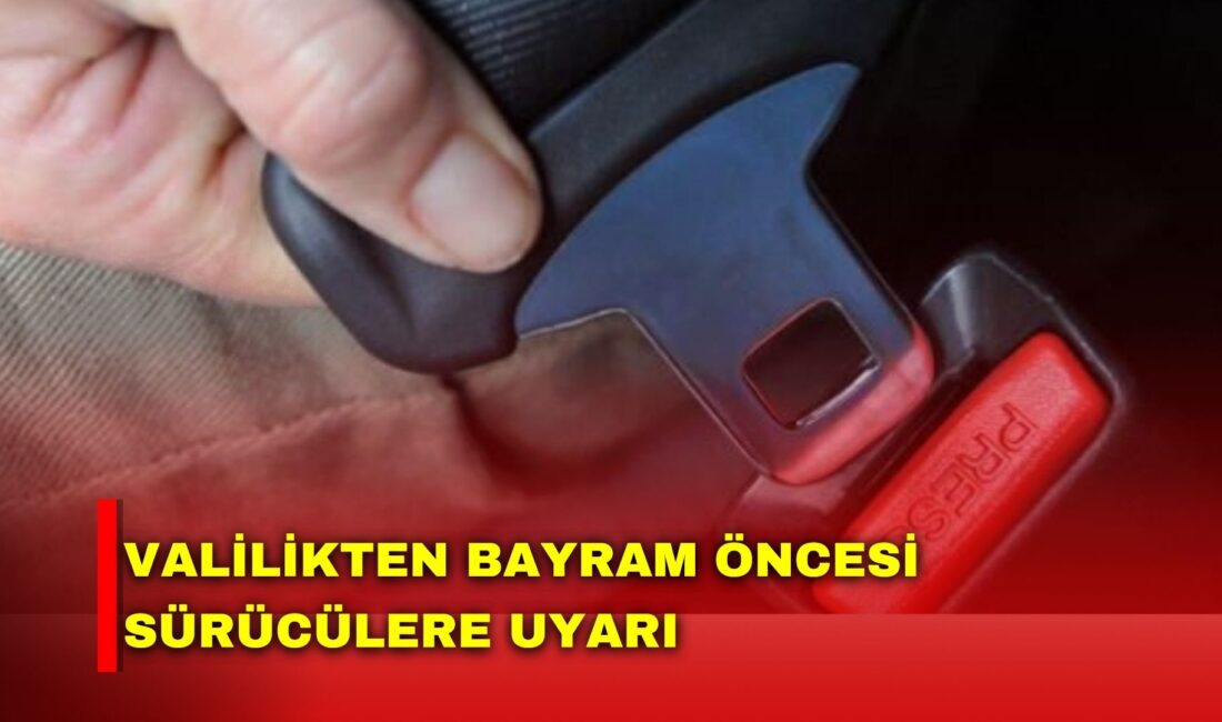 Afyonkarahisar Valiliği, Ramazan Bayramı tatili öncesinde trafiğe çıkacak sürücülere yönelik